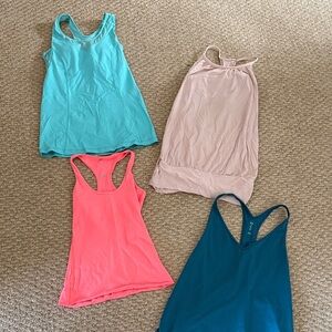 Lululemon Bundle Women's Racerback Tank Tops - Assorted Colors S